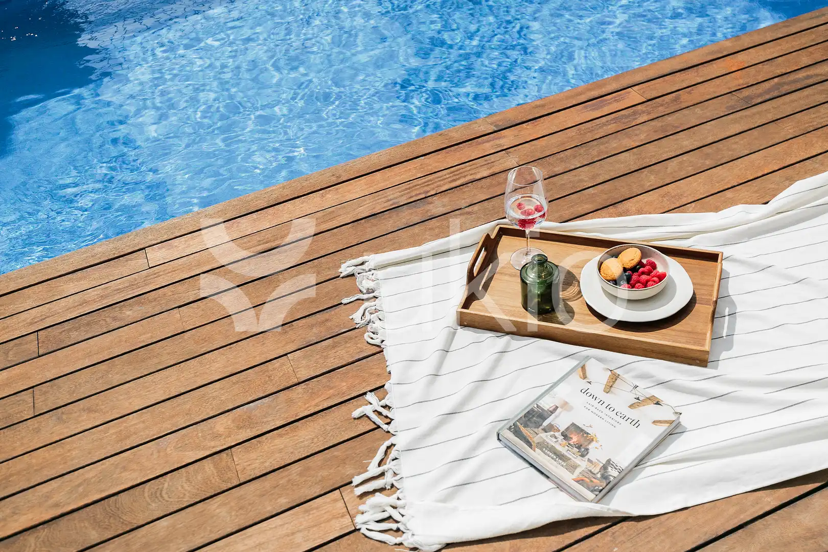 Piscina de Apartamento de alquiler en Barcelona con Aire acondicionado, Calefacción y Amueblado