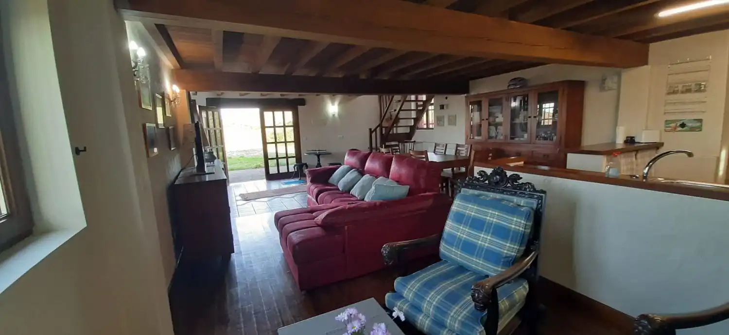 Sala de estar de Casa o chalet en venta en Solórzano con Calefacción, Trastero y Amueblado