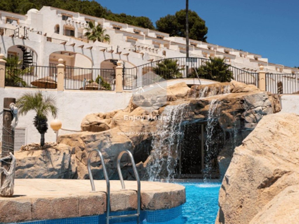 Piscina de Apartament en venda en Calpe / Calp