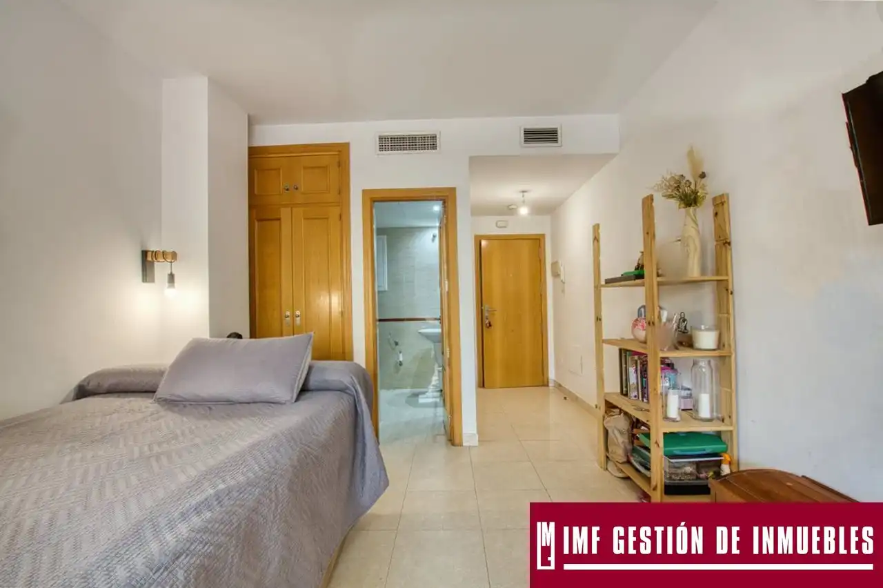 Schlafzimmer von Wohnung zum Verkauf in Rincón de la Victoria mit Terrasse, Möbliert und Gemeinschaftspool
