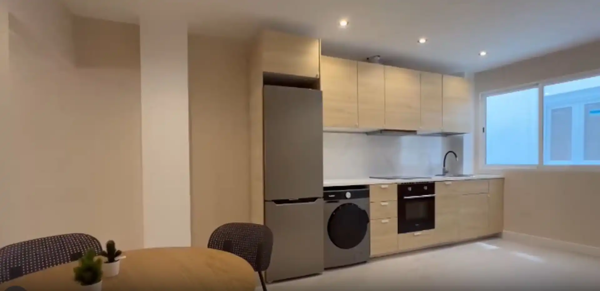 Cocina de Piso de alquiler en Elche / Elx con Aire acondicionado y Amueblado