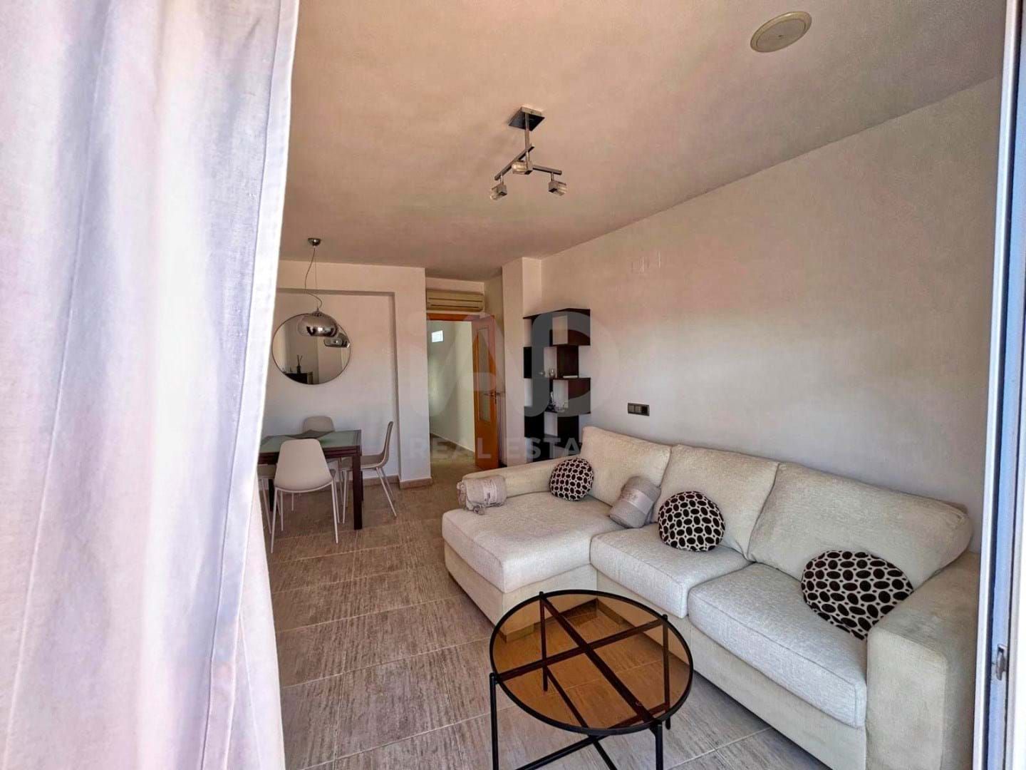 Living room of Flat to rent in Calpe / Calp  with Air Conditioner, Heating and Terrace