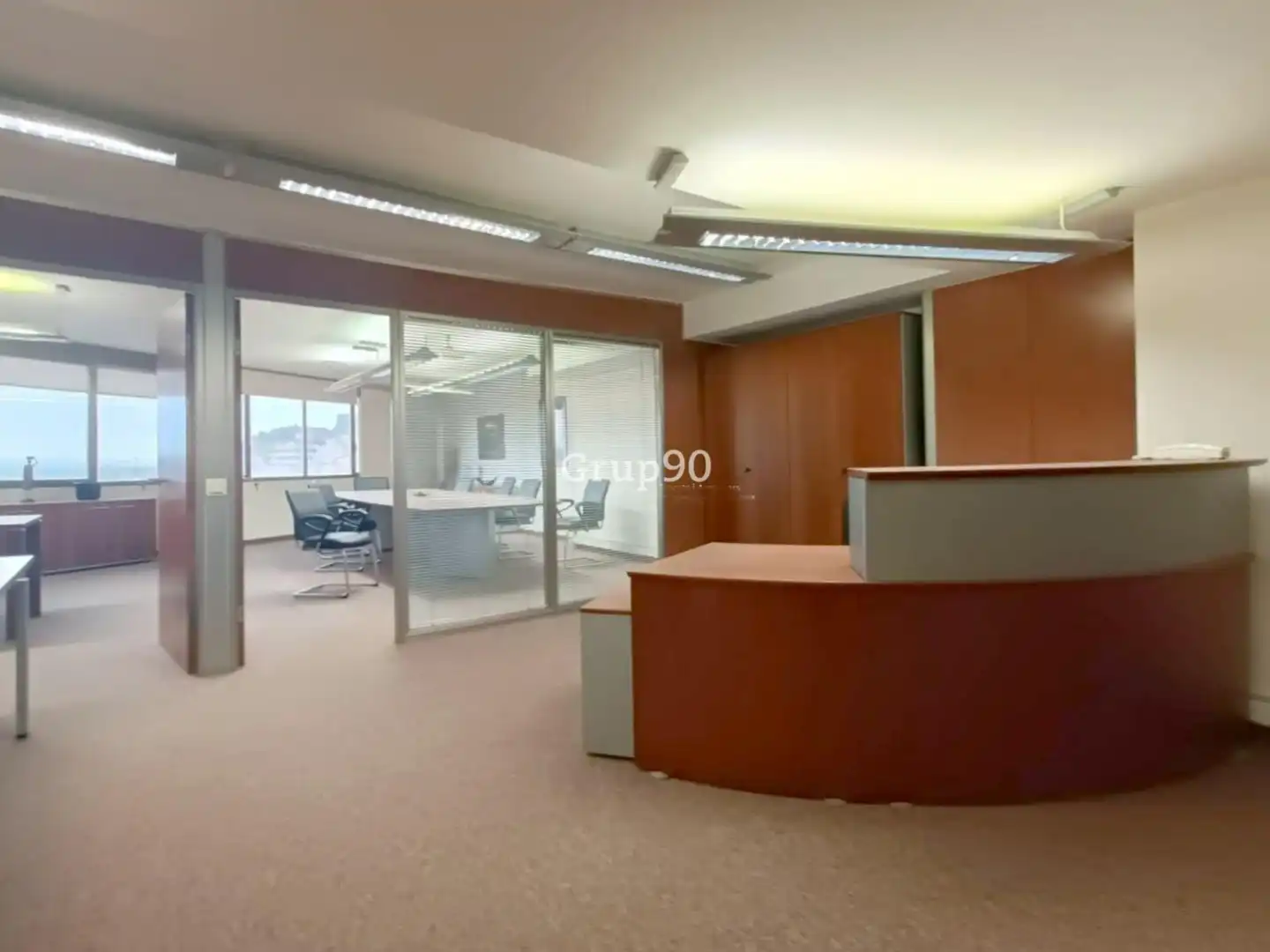 Oficina de lloguer en Lleida amb Aire condicionat, Calefacció i Moblat