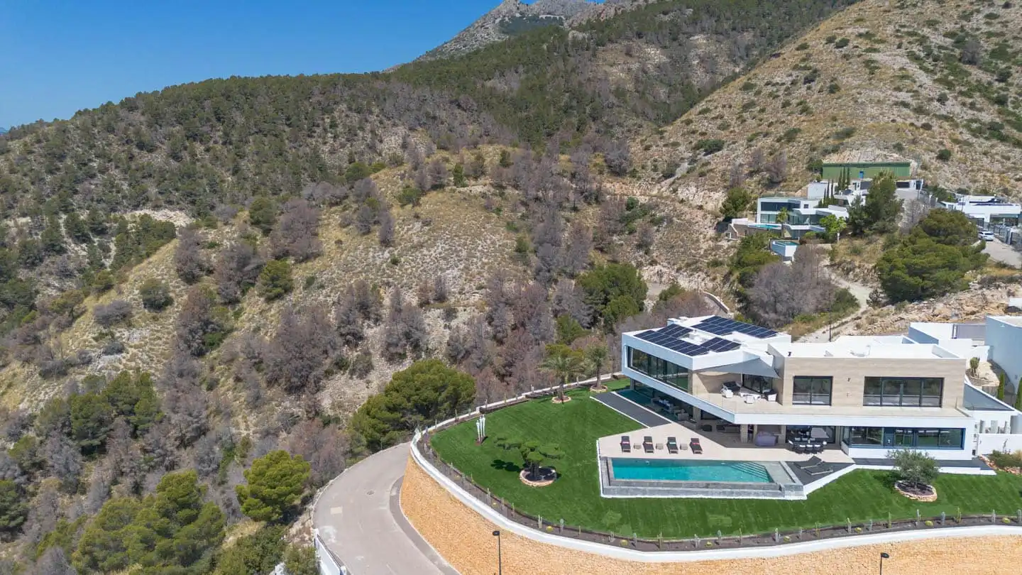 Vista exterior de Casa o chalet en venta en Altea
