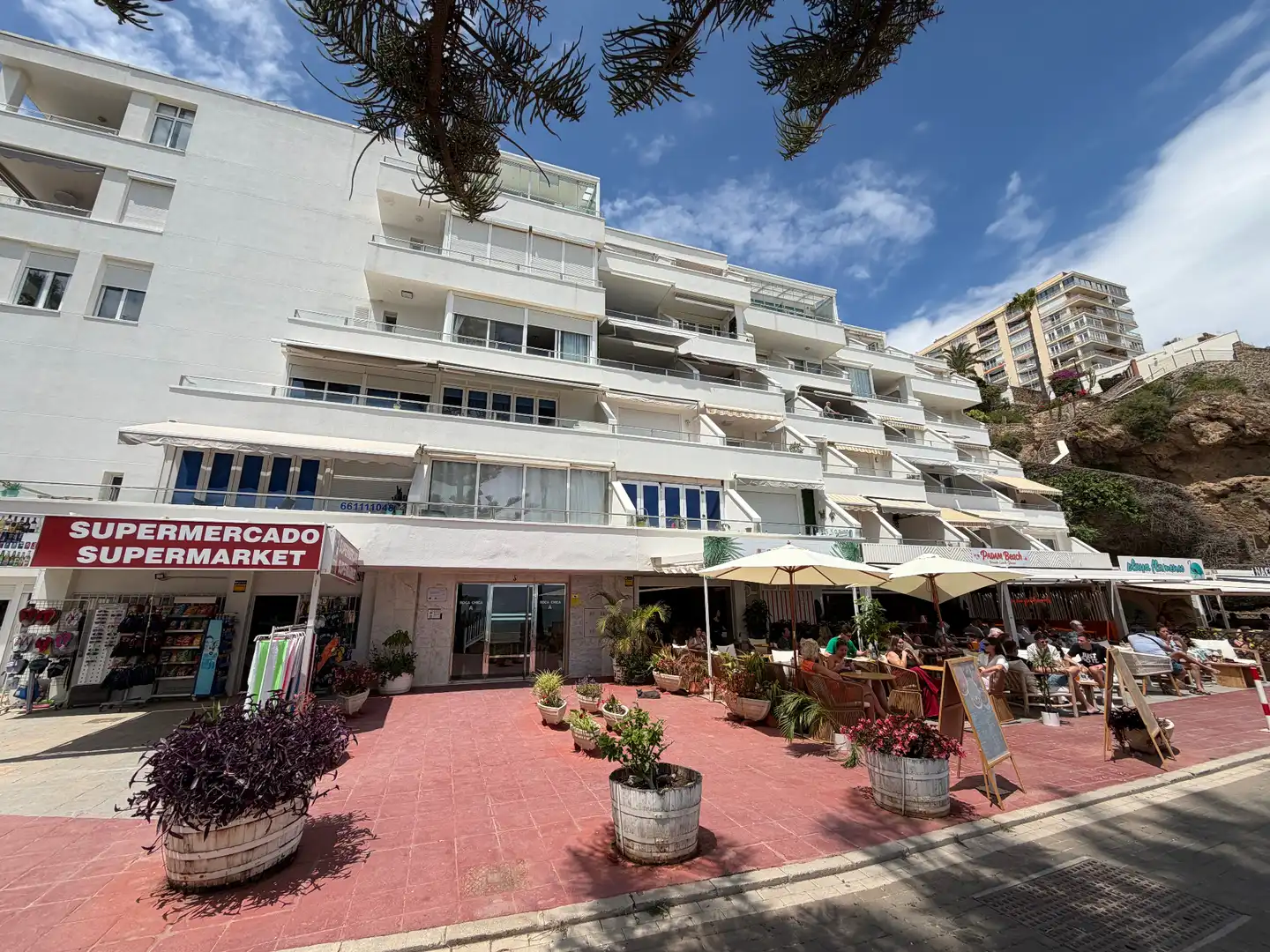 Vista exterior de Piso en venta en Torremolinos