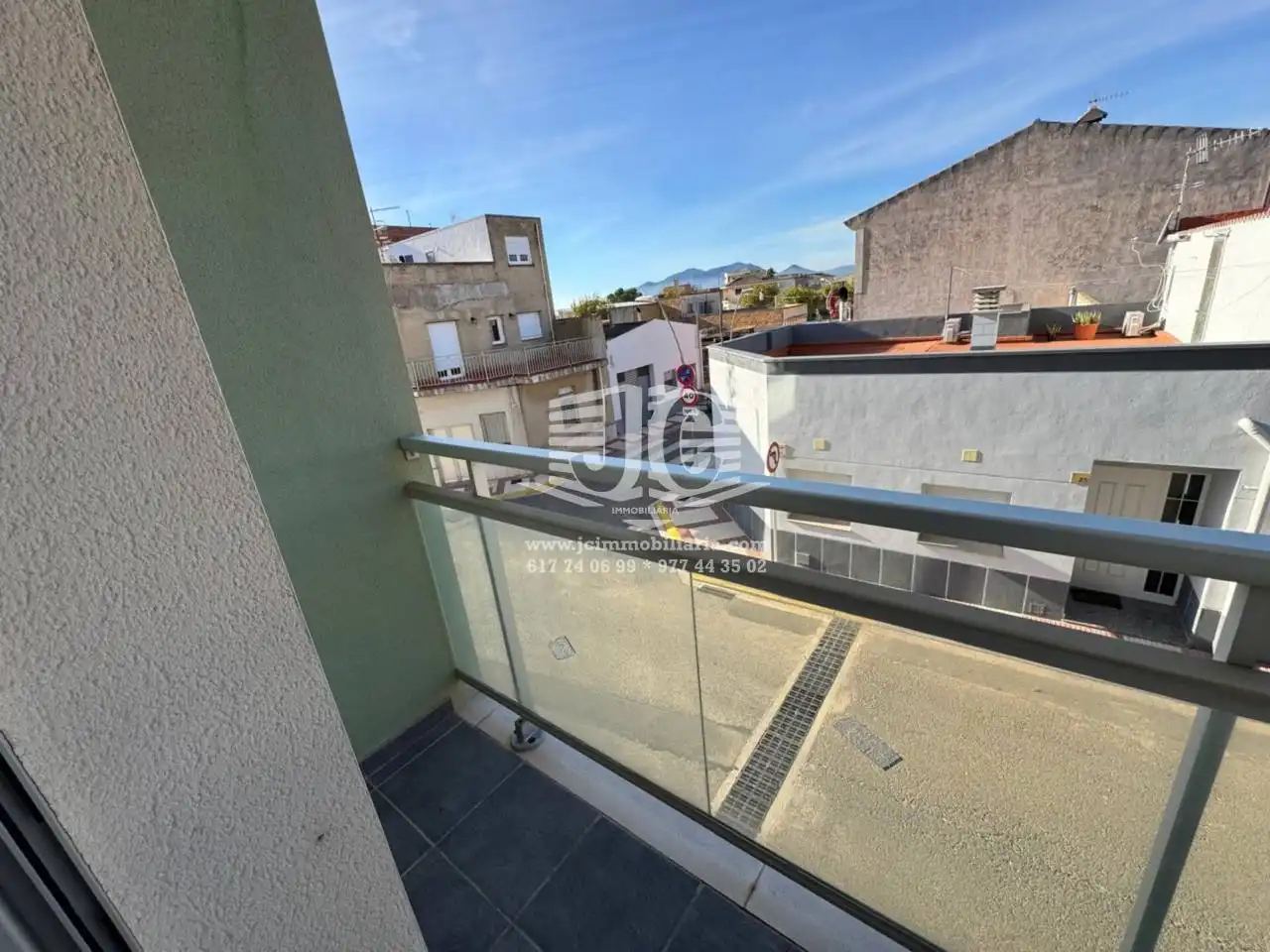 Balcony of Flat for rent in L'Aldea  with Balcony and Alarm