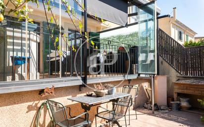 Terrasse von Einfamilien-Reihenhaus zum verkauf in  Palma de Mallorca mit Klimaanlage, Terrasse und Balkon