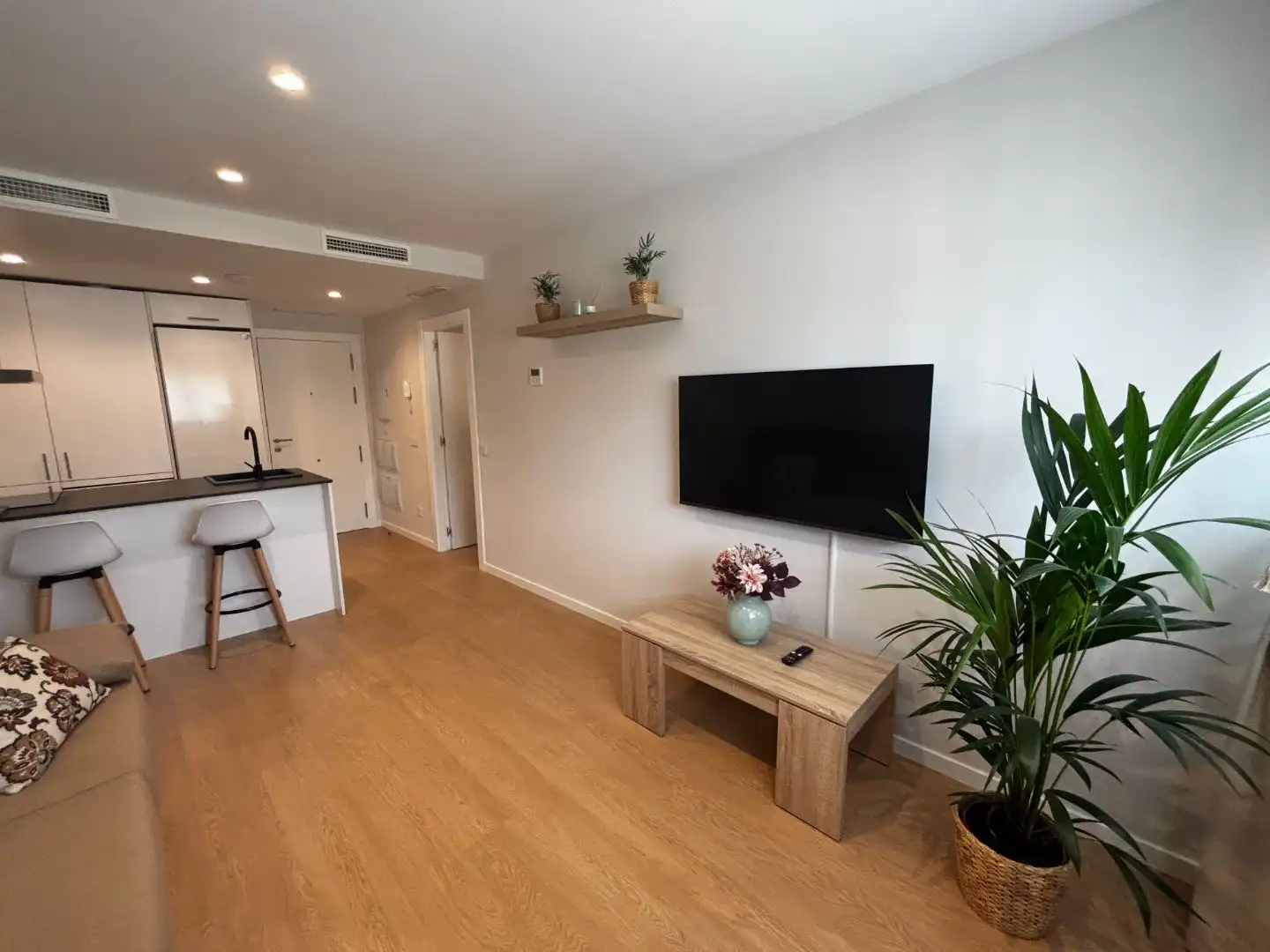 Sala de estar de Piso de alquiler en Las Lagunas