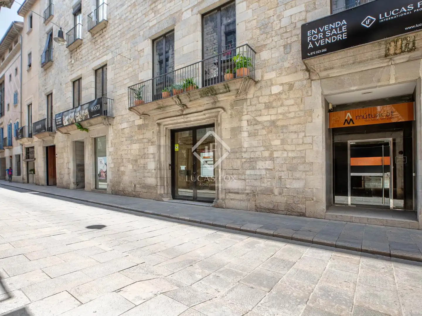 Vista exterior de Piso en venta en Girona Capital con Aire acondicionado y Calefacción