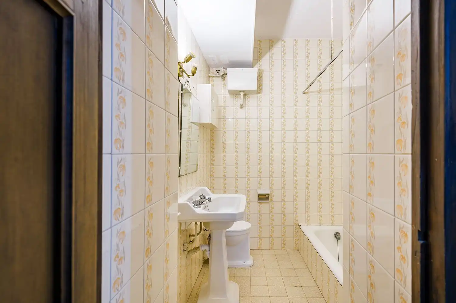 Badezimmer von Einfamilien-Reihenhaus zum Verkauf in Benidorm mit Klimaanlage, Terrasse und Abstellraum