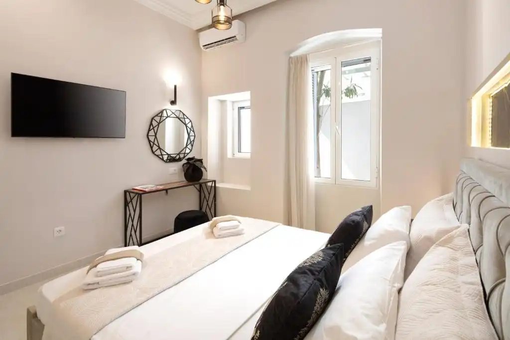 Bedroom of Flat for rent in San Cristóbal de la Laguna  with Air Conditioner, Furnished and TV