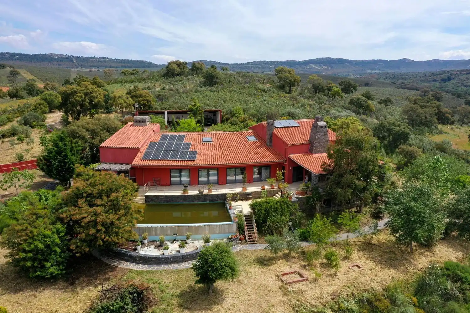 Vista exterior de Finca rústica en venta en Trujillo con Jardín privado, Terraza y Trastero