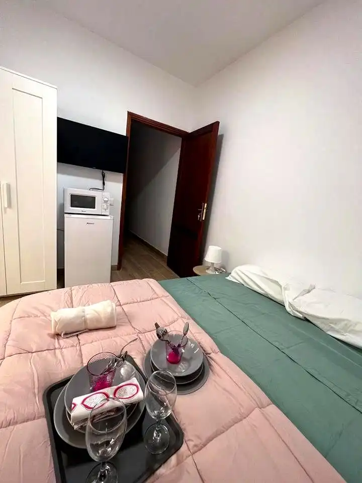 Schlafzimmer von Wohnung zur untervermieten in San Cristóbal de la Laguna mit Möbliert und Balkon
