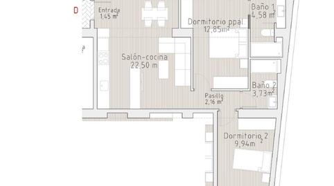 Foto 2 de Piso en venta en Centro - Sagrario, Granada