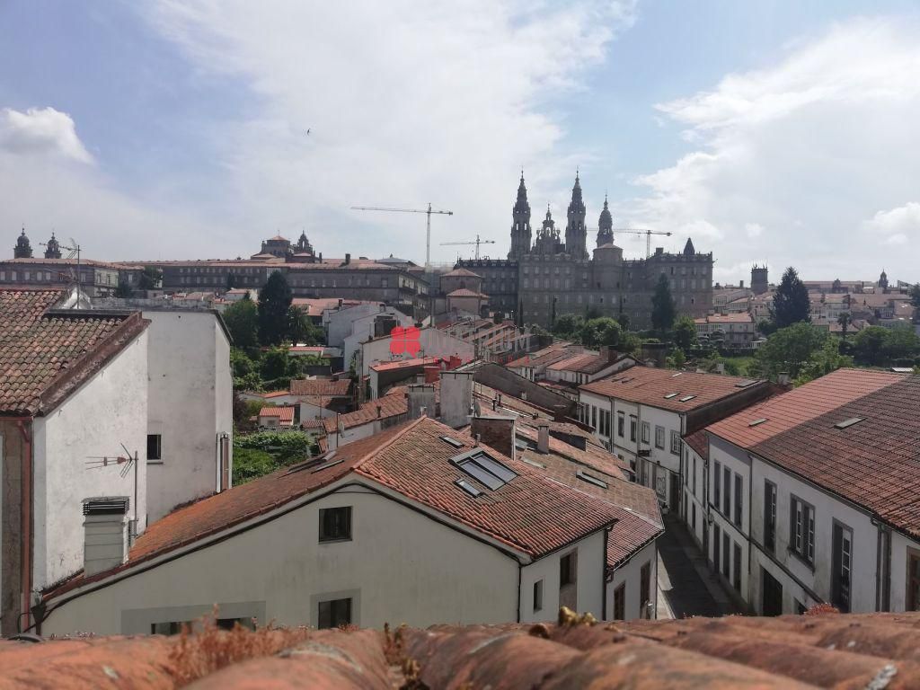 Exterior view of Flat to rent in Santiago de Compostela   with Storage room