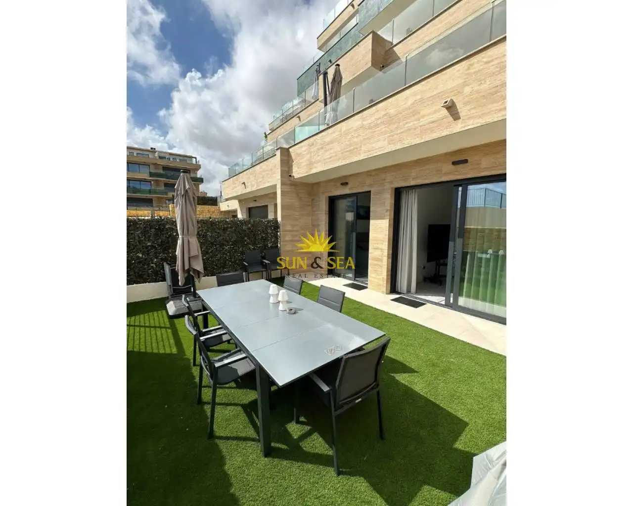 Terraza de Planta baja de alquiler en Finestrat con Aire acondicionado, Calefacción y Terraza