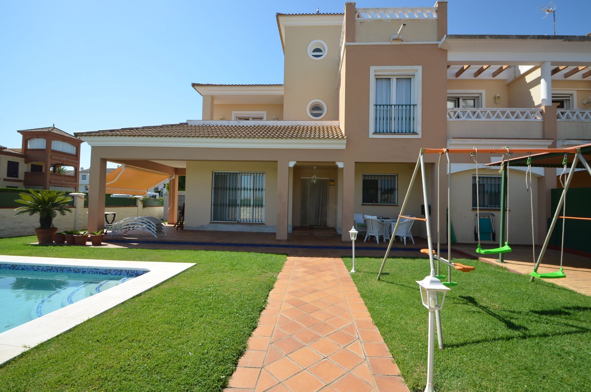 Jardín de Apartamento en venta en Ayamonte con Aire acondicionado, Jardín privado y Terraza