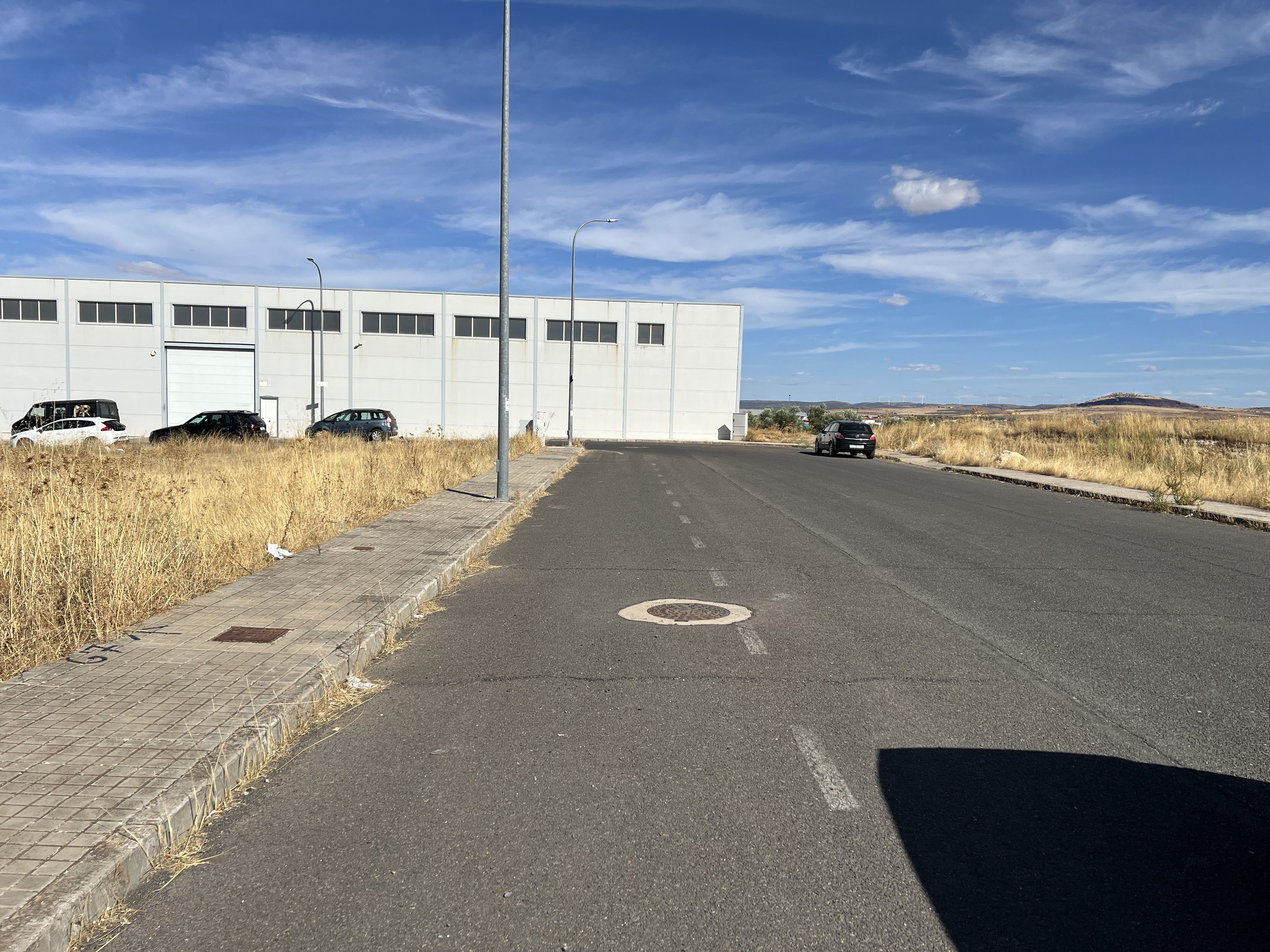 Vista exterior de Terreny industrial en venda en Almagro