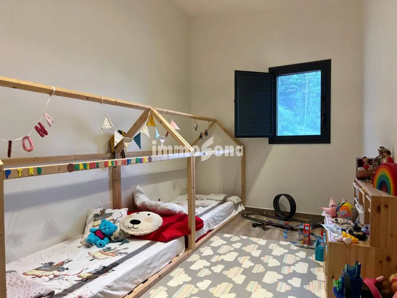Bedroom of Houses for sale in La Vall d'en Bas  with Heating, Private garden and Terrace