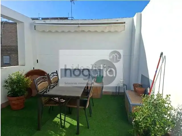Terraza de Estudio de alquiler en Sevilla con Aire acondicionado, Terraza y Amueblado