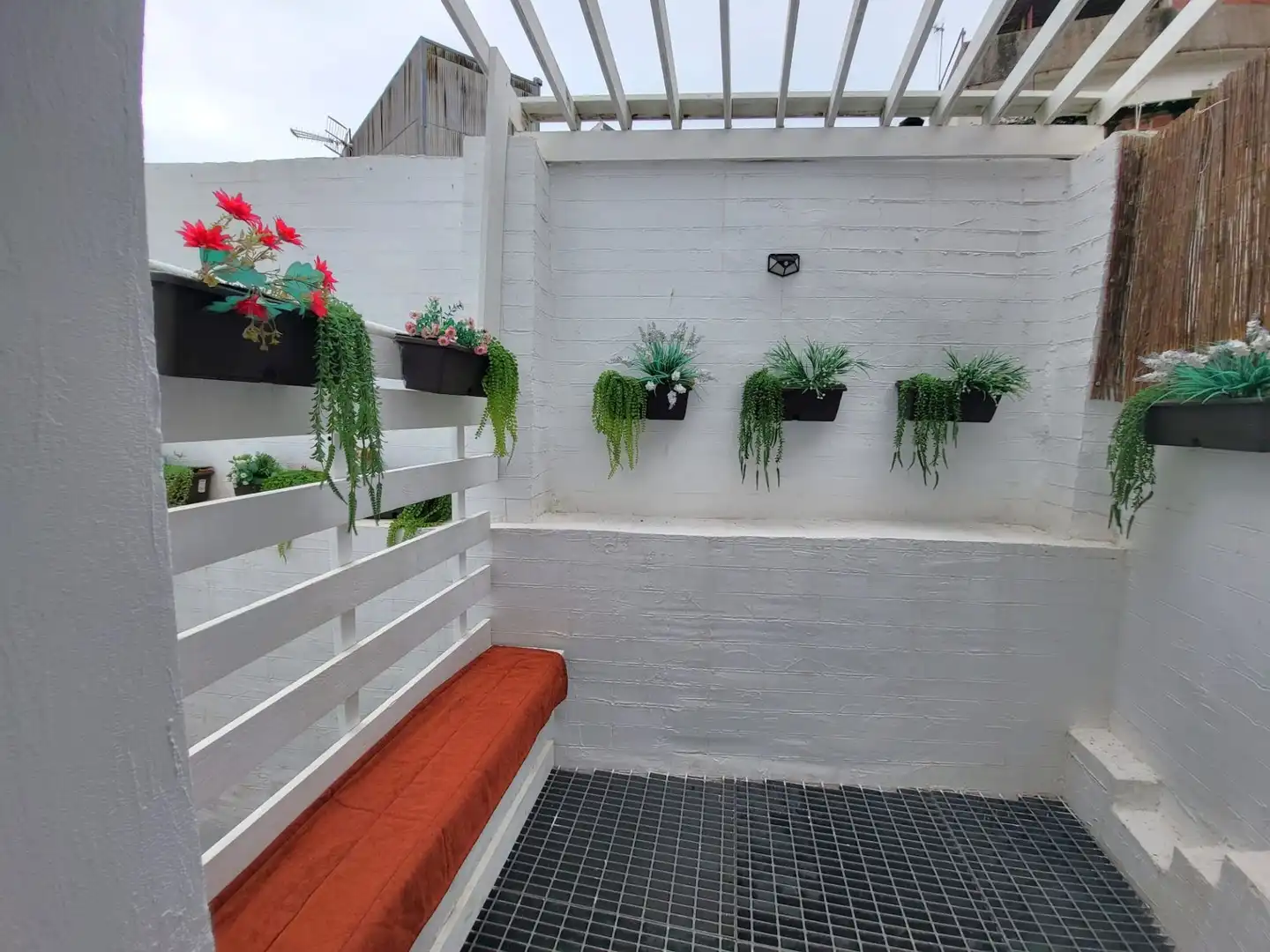 Terraza de Finca rústica en venta en Blanes con Aire acondicionado, Calefacción y Amueblado