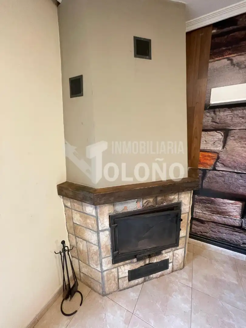 Sala de estar de Casa adosada en venta en Casalarreina con Calefacción, Jardín privado y Parquet