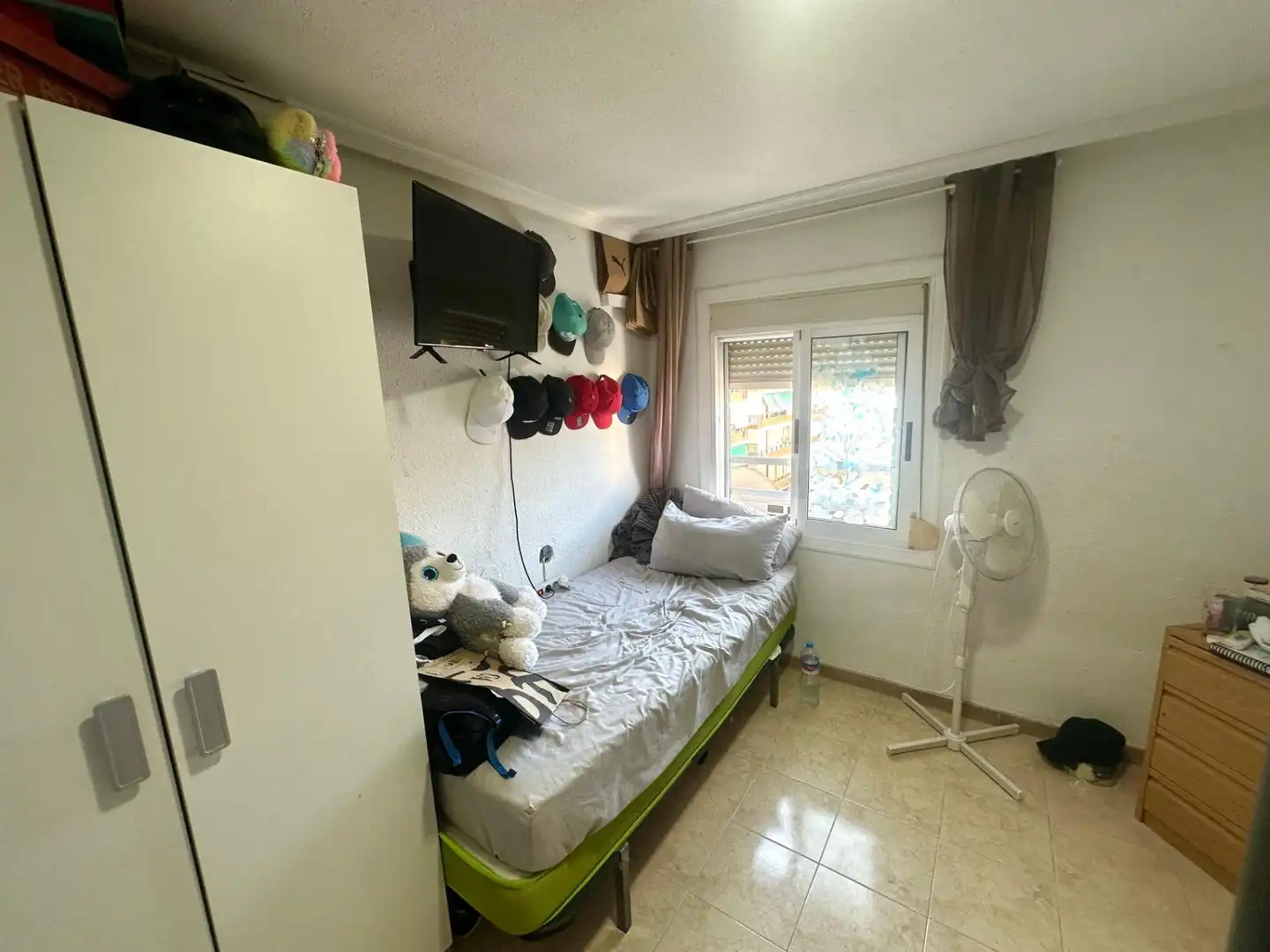 Bedroom of Flat for sale in Alicante / Alacant  with Air Conditioner, Furnished and Balcony
