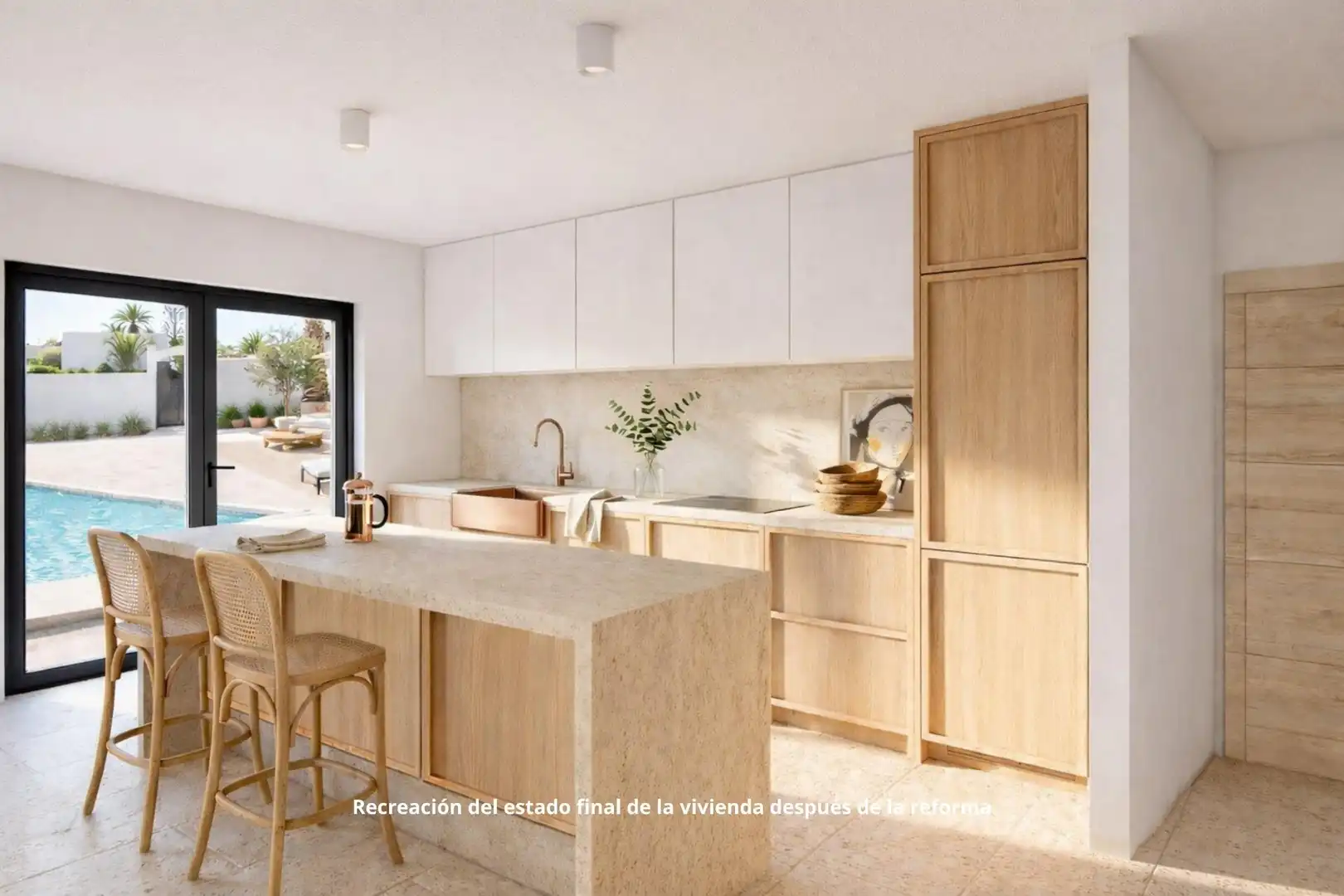 Cocina de Casa o chalet en venta en Almería