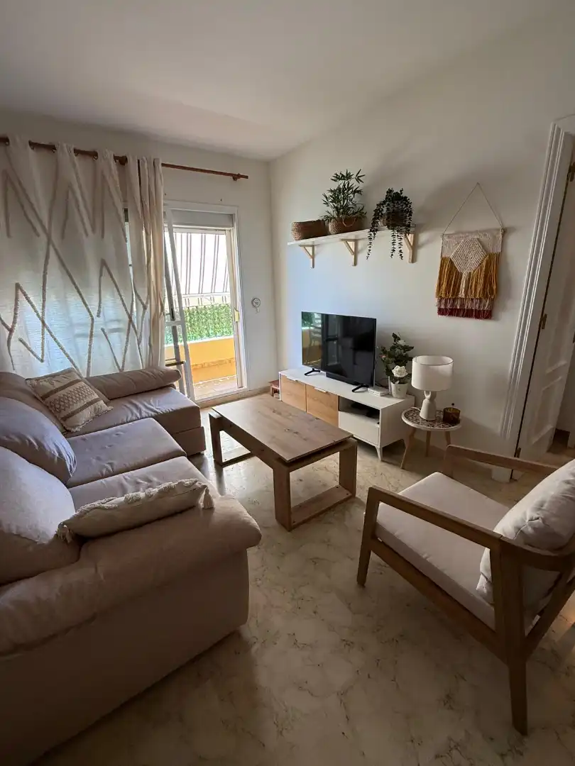 Sala de estar de Piso en venta en Torrox con Aire acondicionado y Terraza