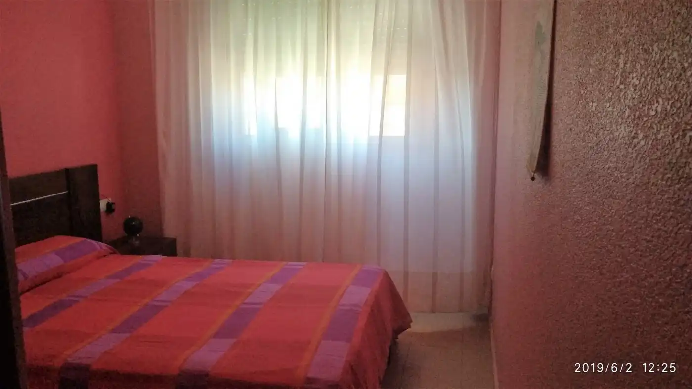 Bedroom of Flat for rent in Villajoyosa / La Vila Joiosa  with Air Conditioner, Private garden and Terrace