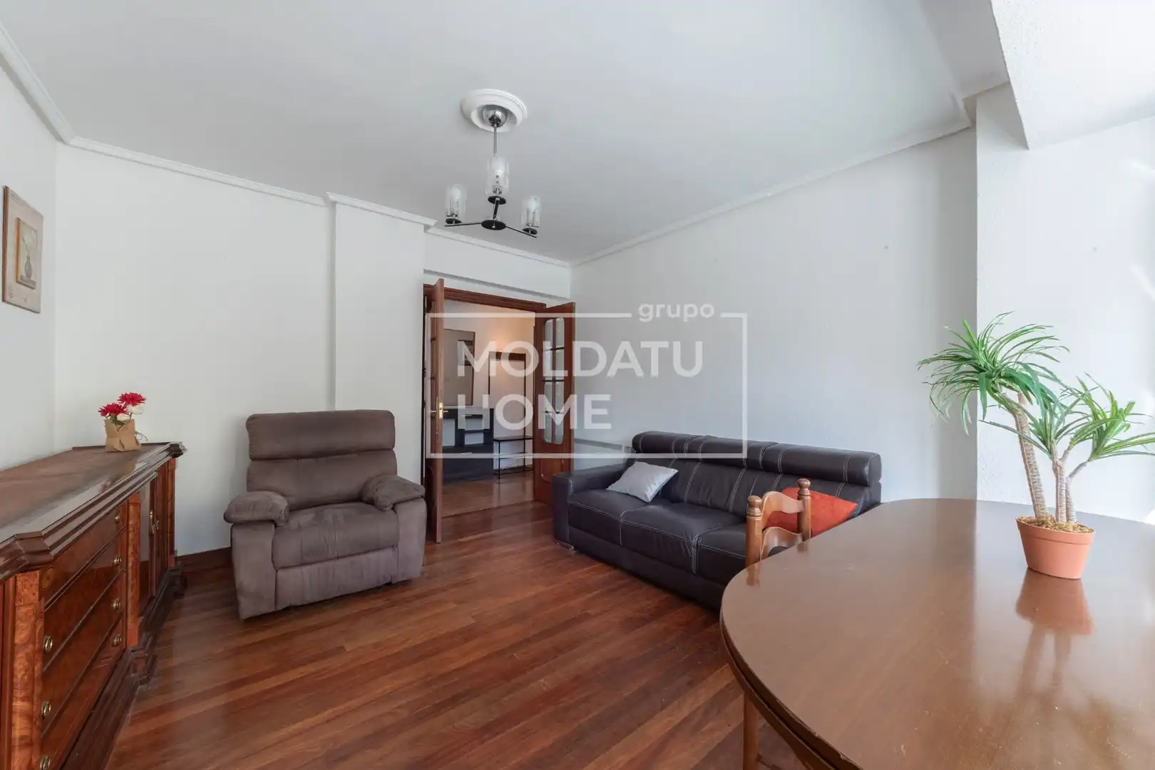 Sala de estar de Piso en venta en Lemoa con Calefacción, Terraza y Trastero
