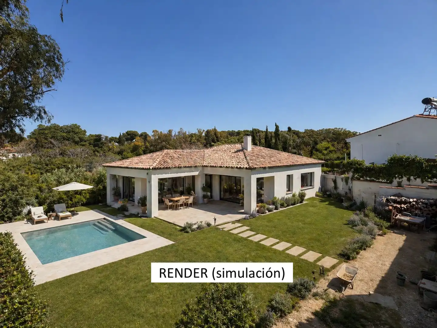 Jardín de Residencial en venta en Churriana