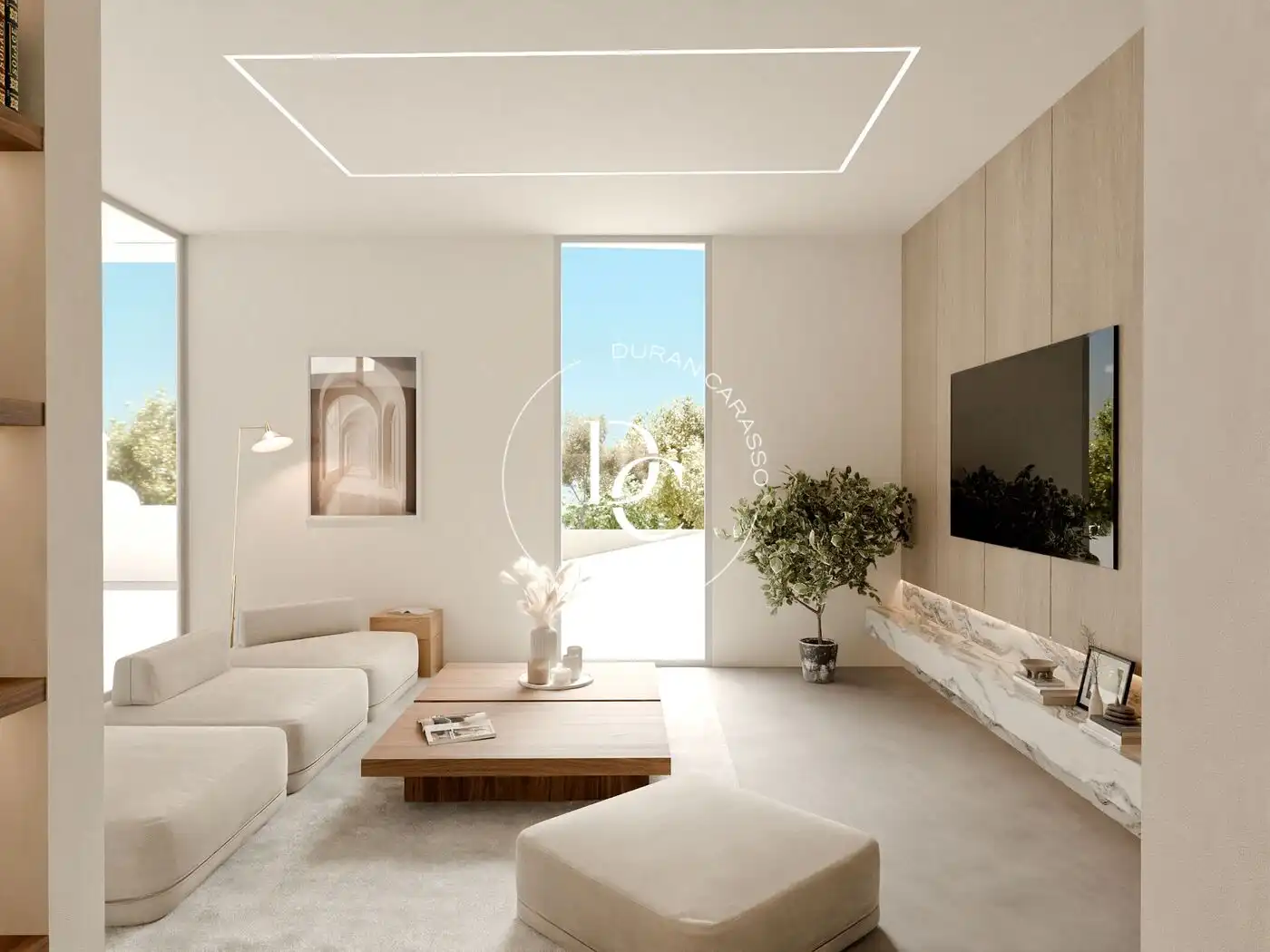 Living room of Houses for sale in Sitges  with Air Conditioner, Heating and Private garden
