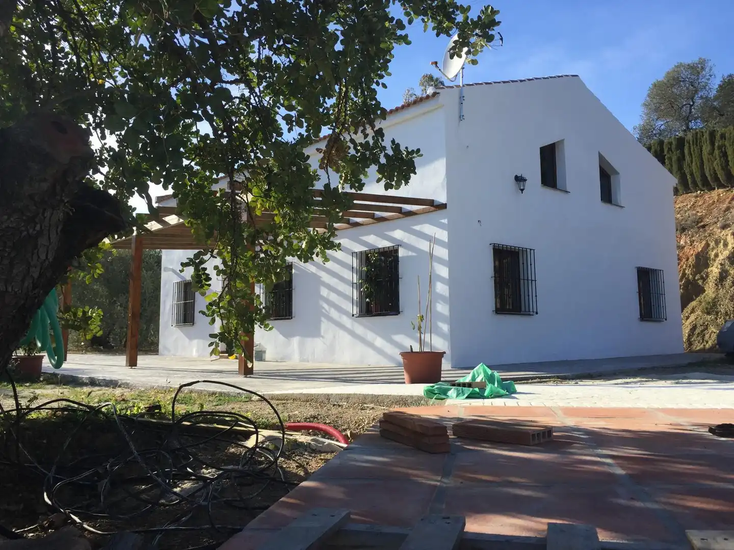 Exterior view of Country homes for rent in Galera  with Private garden, Swimming Pool and Oven