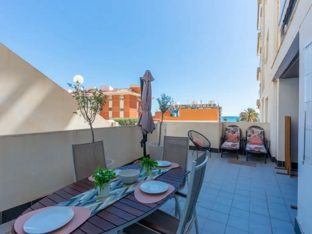 Terrace of Ground floor for sale in El Campello  with Air Conditioner, Terrace and Swimming Pool