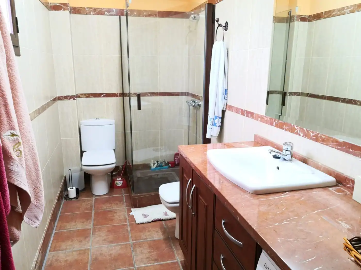 Baño de Finca rústica en venta en Belalcázar
