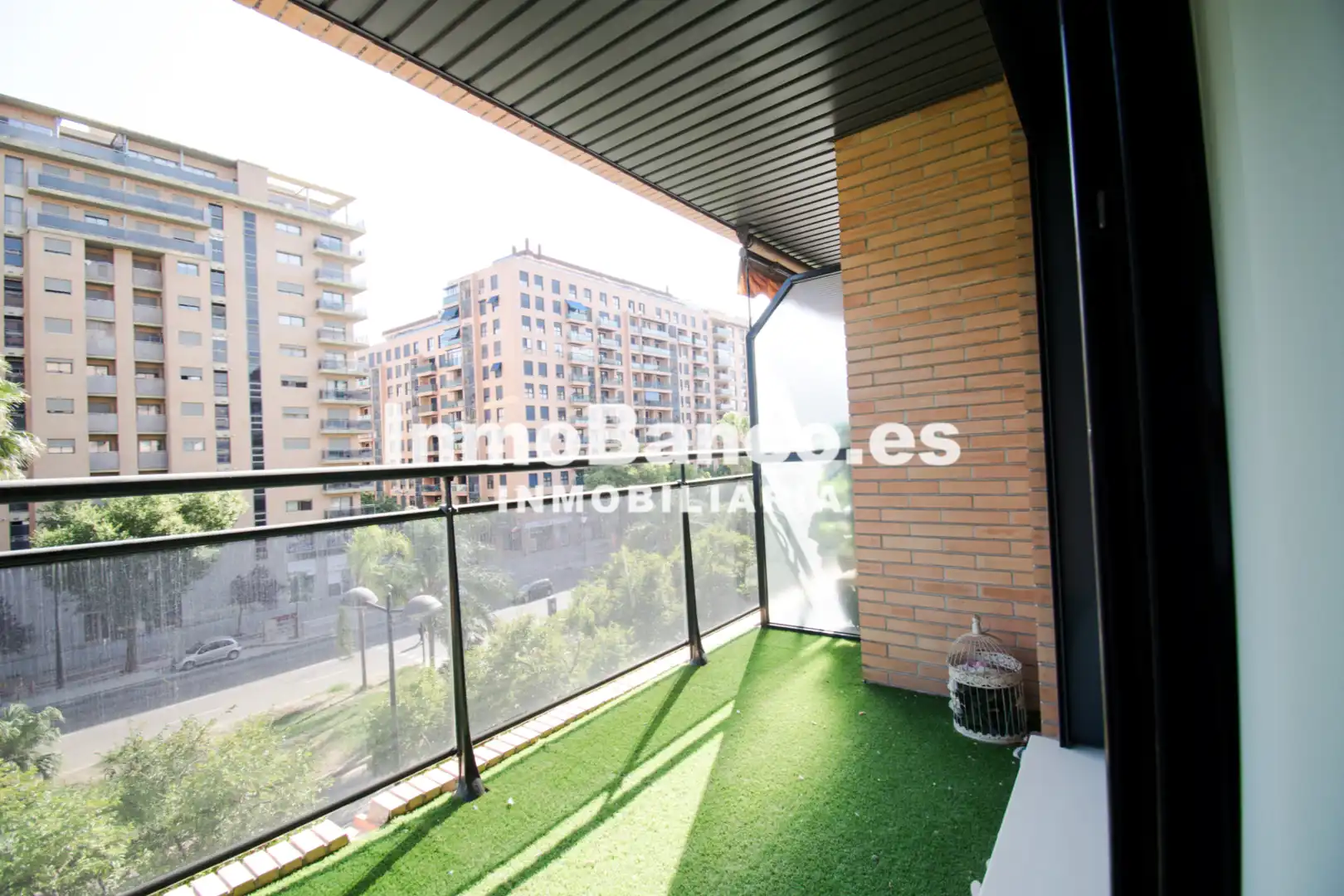 Terraza de Piso de alquiler en Valencia con Aire acondicionado, Calefacción y Terraza