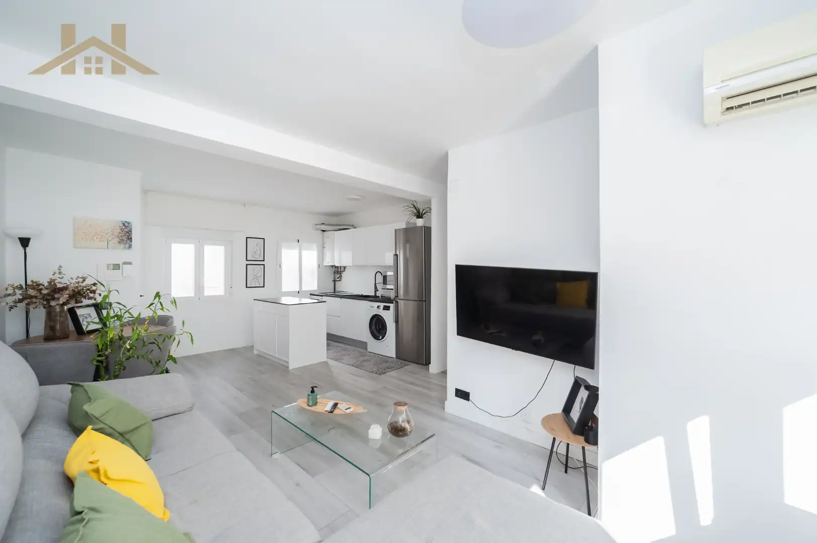 Living room of Flat for sale in Móstoles  with Air Conditioner and Heating