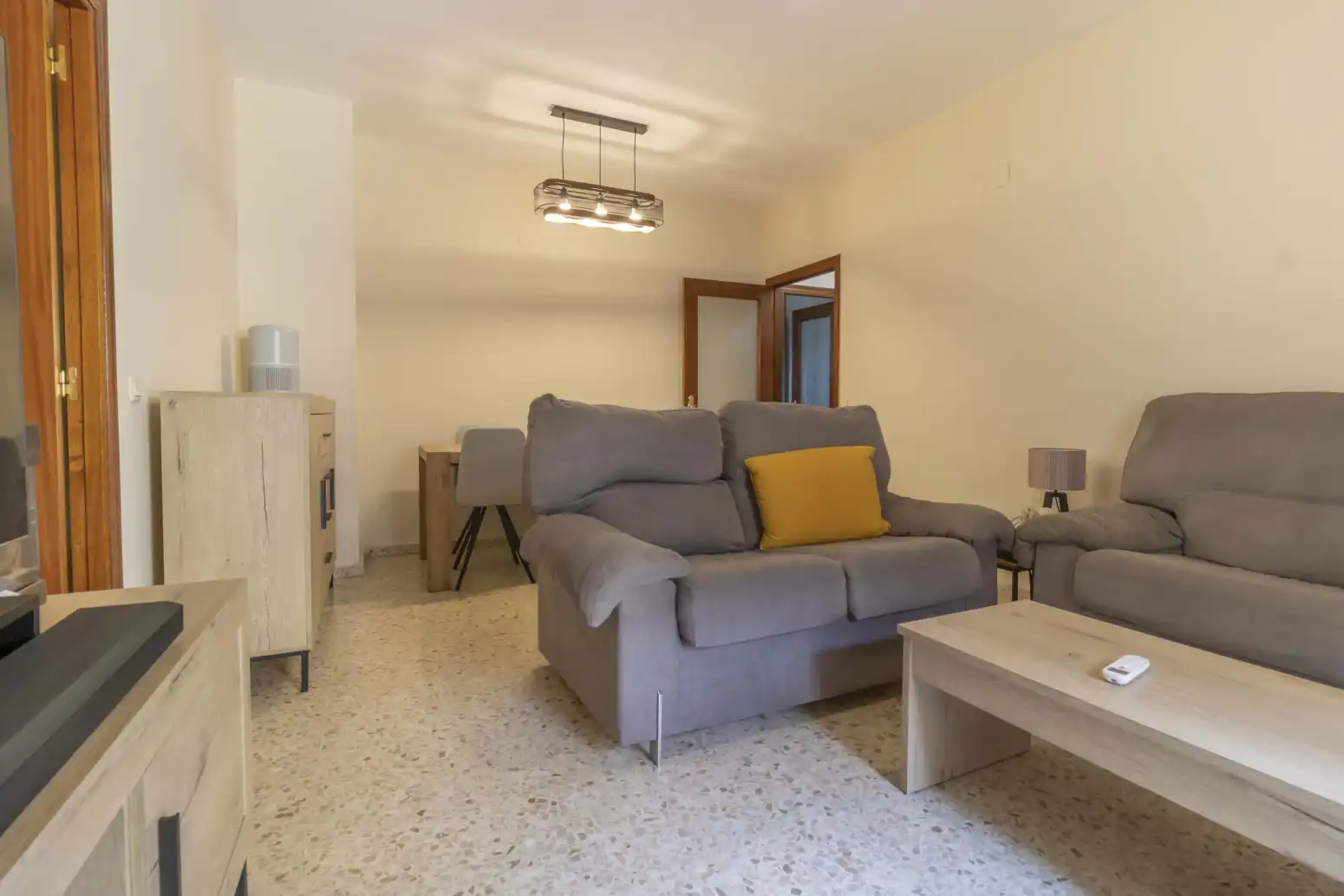 Sala de estar de Piso en venta en Sevilla con Aire acondicionado y Terraza