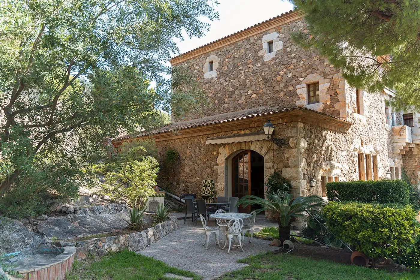Exterior view of Country homes for sale in Castelldefels  with Heating, Storage room and Swimming Pool