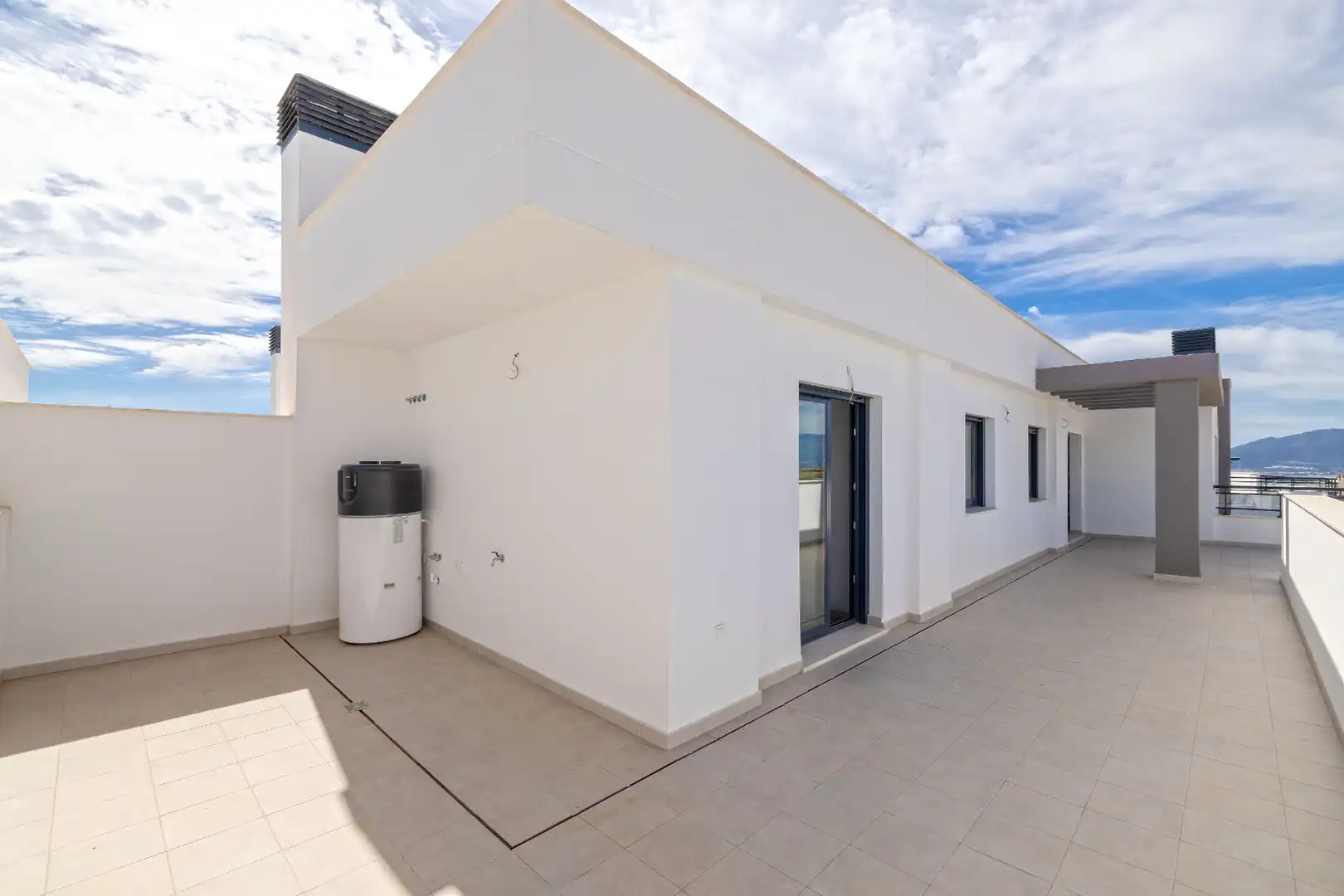 Exterior view of Attic for sale in Málaga  with Air Conditioner, Heating and Terrace