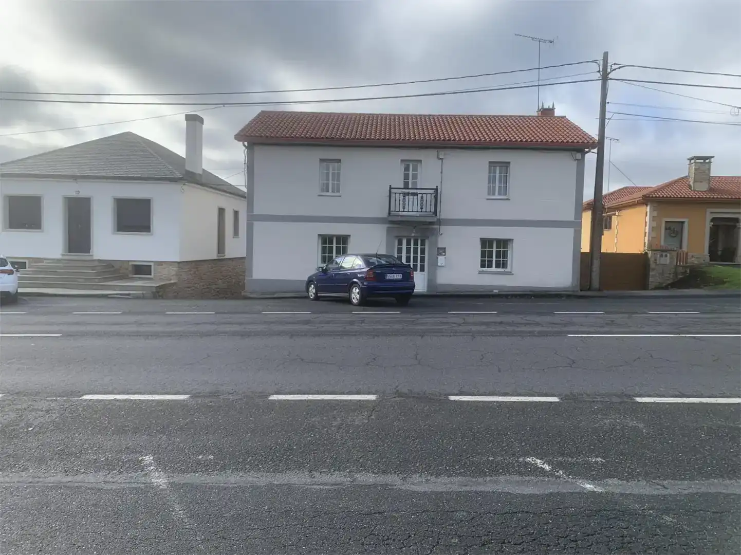 Vista exterior de Piso en venta en Aranga con Jardín privado, Trastero y Amueblado