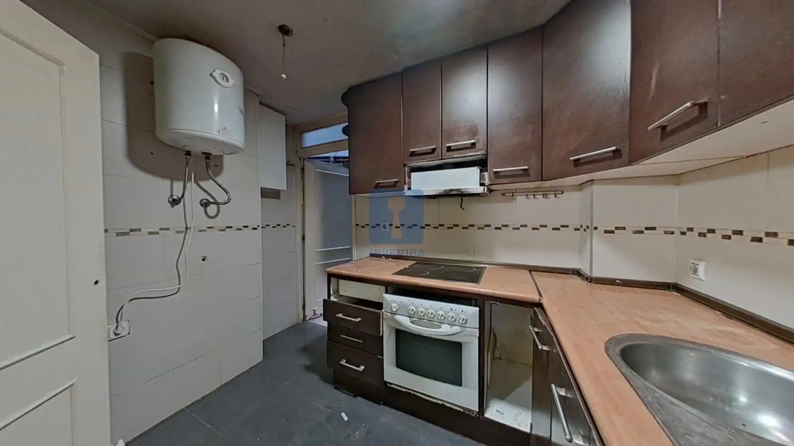 Cocina de Piso en venta en Barcelona con Calefacción y Terraza