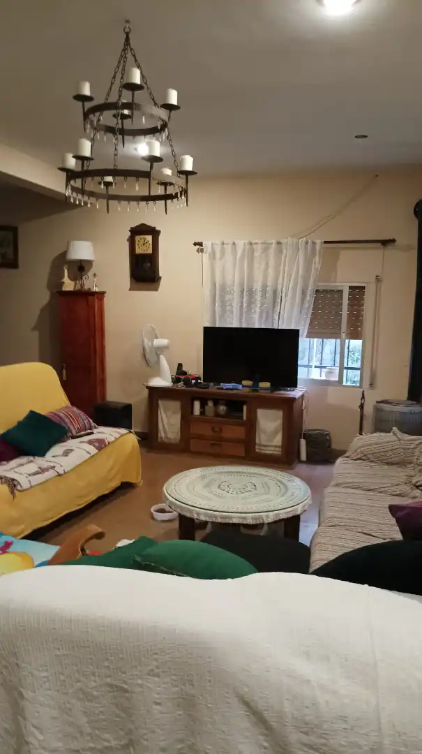 Sala de estar de Finca rústica en venta en Almoguera con Jardín privado y Piscina