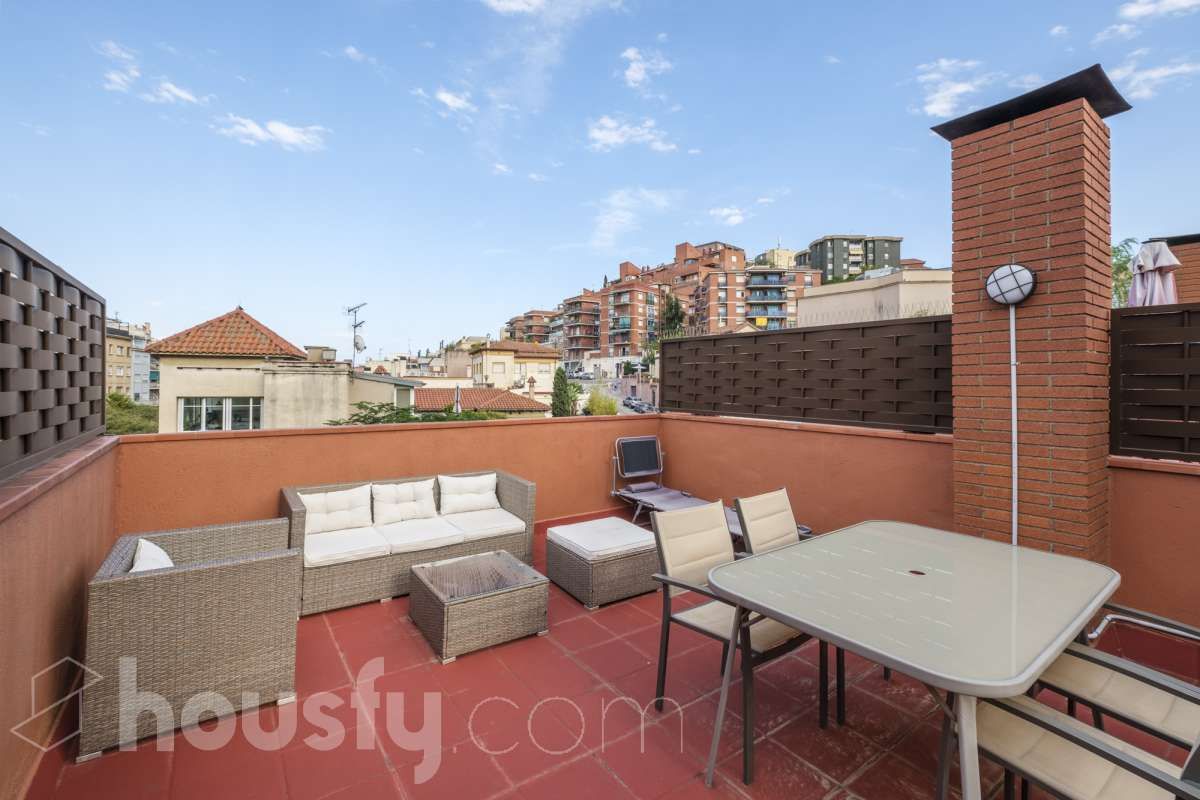 Terrace of House or chalet for sale in  Barcelona Capital  with Air Conditioner, Heating and Private garden