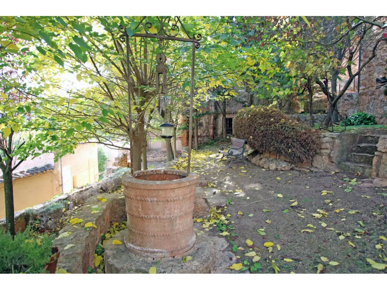 Jardí de Casa o xalet en venda en Arcos de Jalón amb Calefacció, Jardí privat i Terrassa
