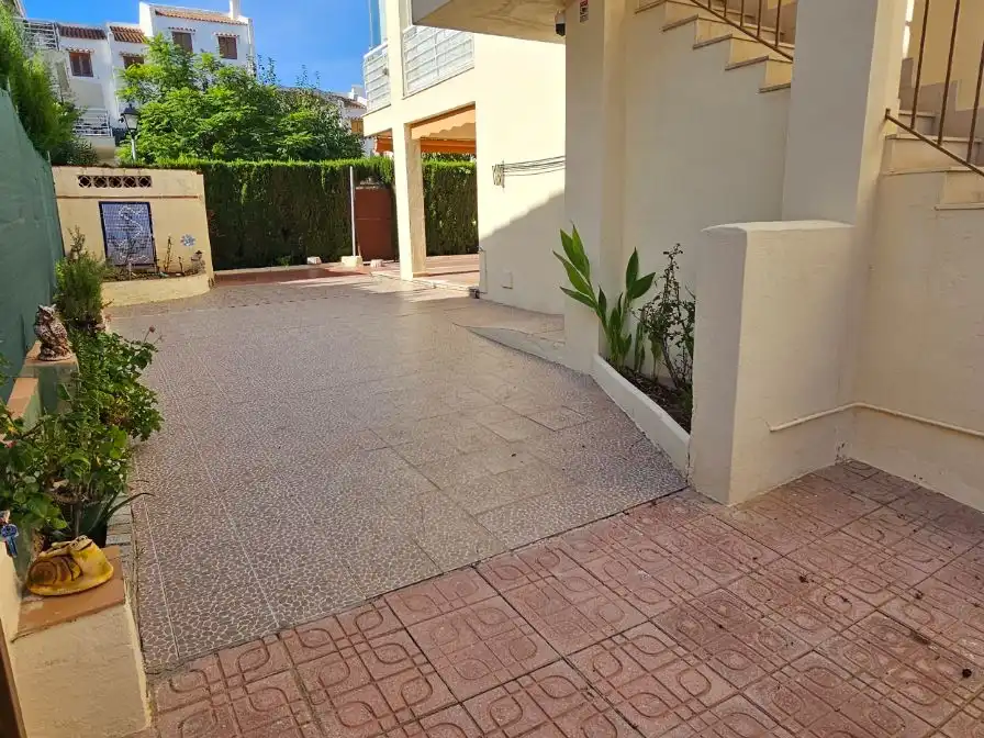 Terraza de Apartamento de alquiler en Playa de la Concha