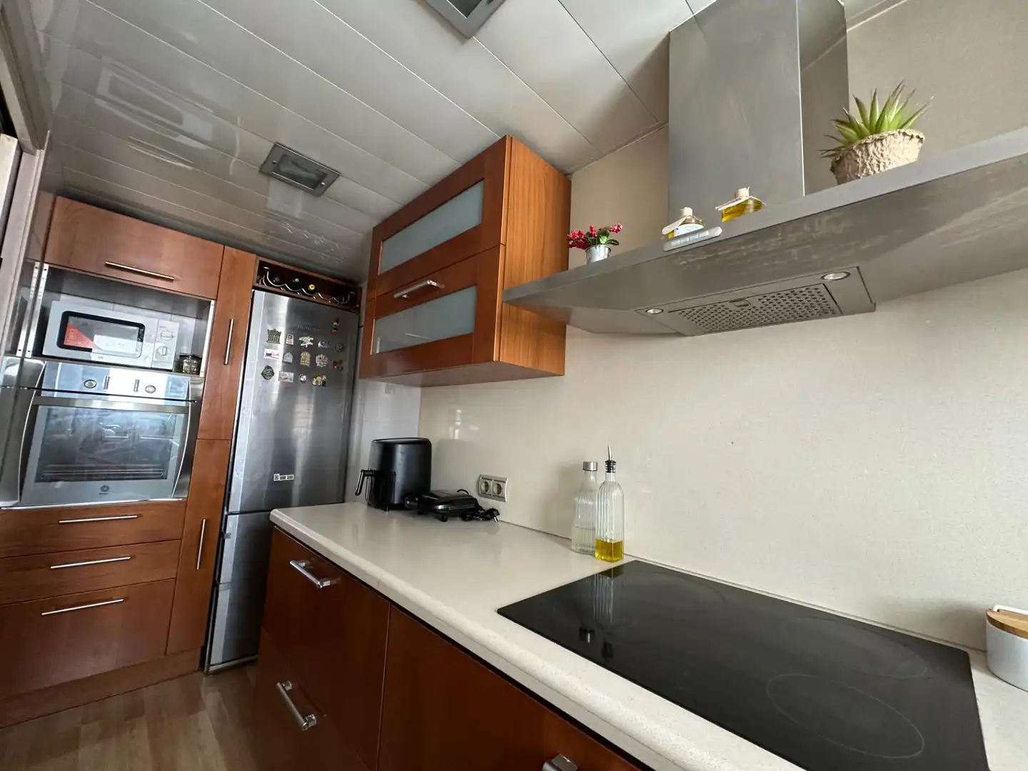Cocina de Piso en venta en Sant Boi de Llobregat con Aire acondicionado, Parquet y Amueblado