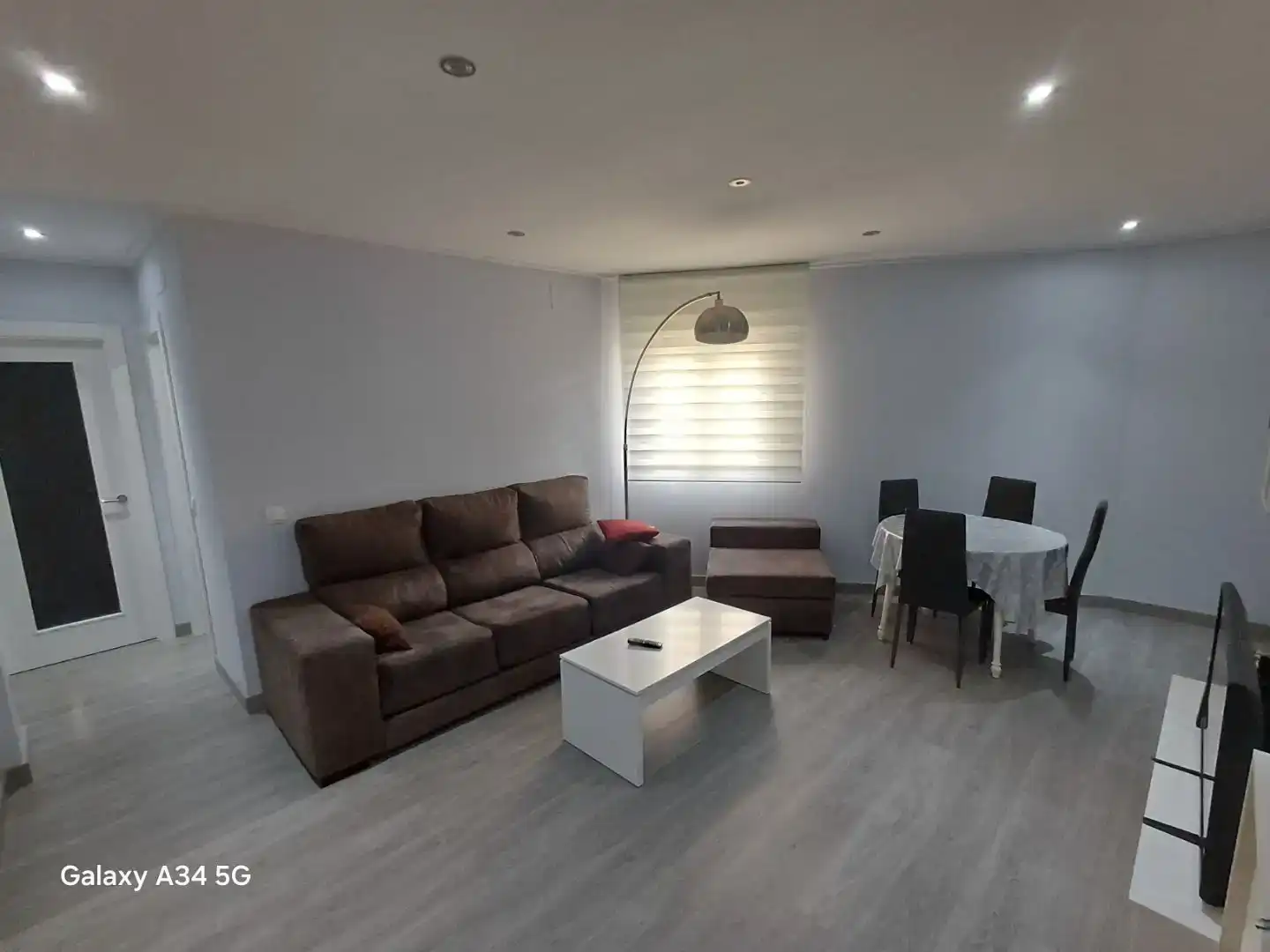 Sala de estar de Piso en venta en Banyeres de Mariola con Parquet y Amueblado