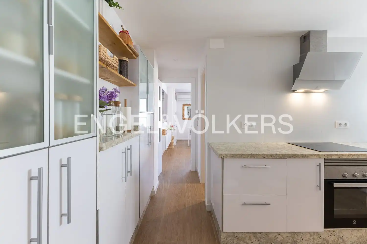 Kitchen of Attic for rent in El Puig de Santa Maria  with Air Conditioner, Heating and Terrace